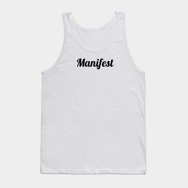 Manifest Tank Top by Jitesh Kundra